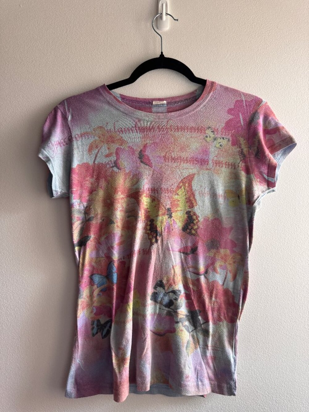 Y2K Vintage Fairycore Butterfly T Shirt